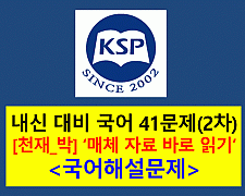 5-1. 매체 자료 바로 읽기-41문제(2015 고등 국어 천재 박)